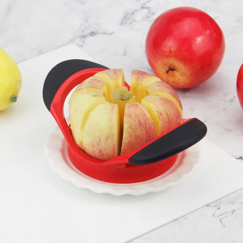 Stainless Steel Apple Slicer & Corer, Super Sharp Apple Cutter Peeler, Multifunctional Kitchen Tool for Fruit Cutting